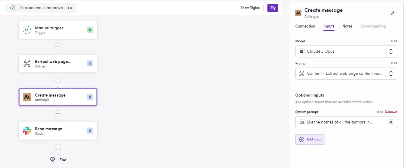 Scrapping + summarize