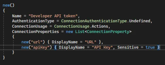 Connection definition