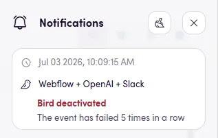 notifications